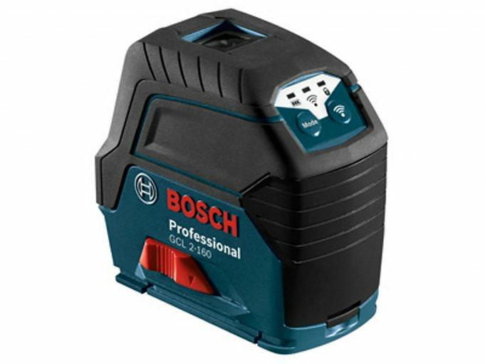 Bosch Self-Leveling Cross-Line Laser With Plumb Points GCL 2-160